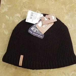 NWT UNISEX TURTLEFUR LINED KNIT HAT
